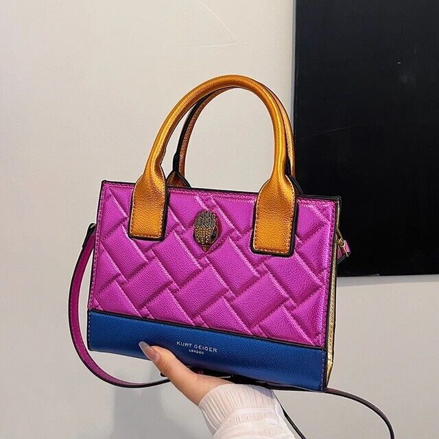 Trendy Women Bag - Kurt Geiger-Inspired Master Quality Handbag with Long Belt (Multi Colours)