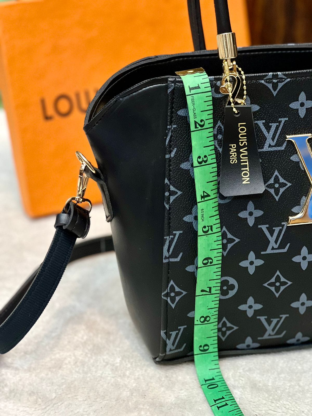 New Arrival Women Bag - Louis Vuitton-Inspired Masterpiece Branded Bag (Black Check)