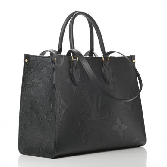 Louis Vuitton On The Go Bag - Master Quality Women Bag (Black)