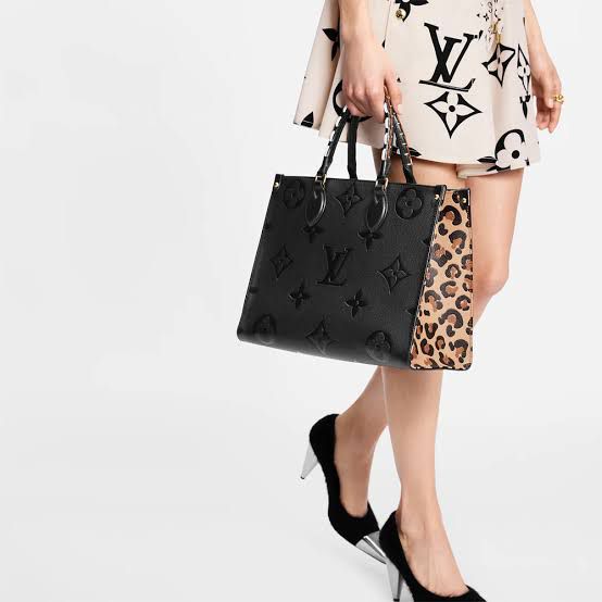 Louis Vuitton On The Go Bag - Master Quality Women Bag (Black-3)