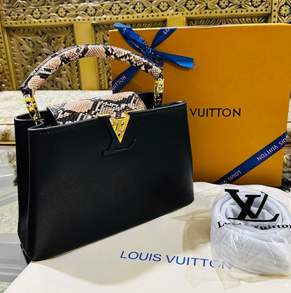 Louis Vuitton Capucines Bag (black)