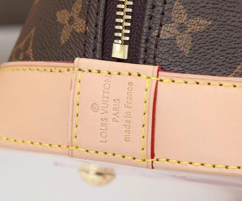 Louis Vuitton-Inspired Alma Mini Women’s Bag – Mini (Cream/Brown)