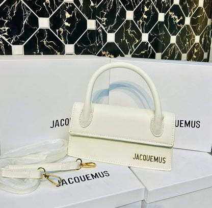 JACQUEMUS Women Bag – New Stock Available (White)