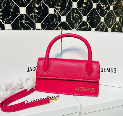 JACQUEMUS Women Bag – New Stock Available (Pink)