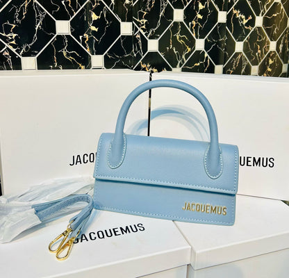 JACQUEMUS Women Bag – New Stock Available (Blue)