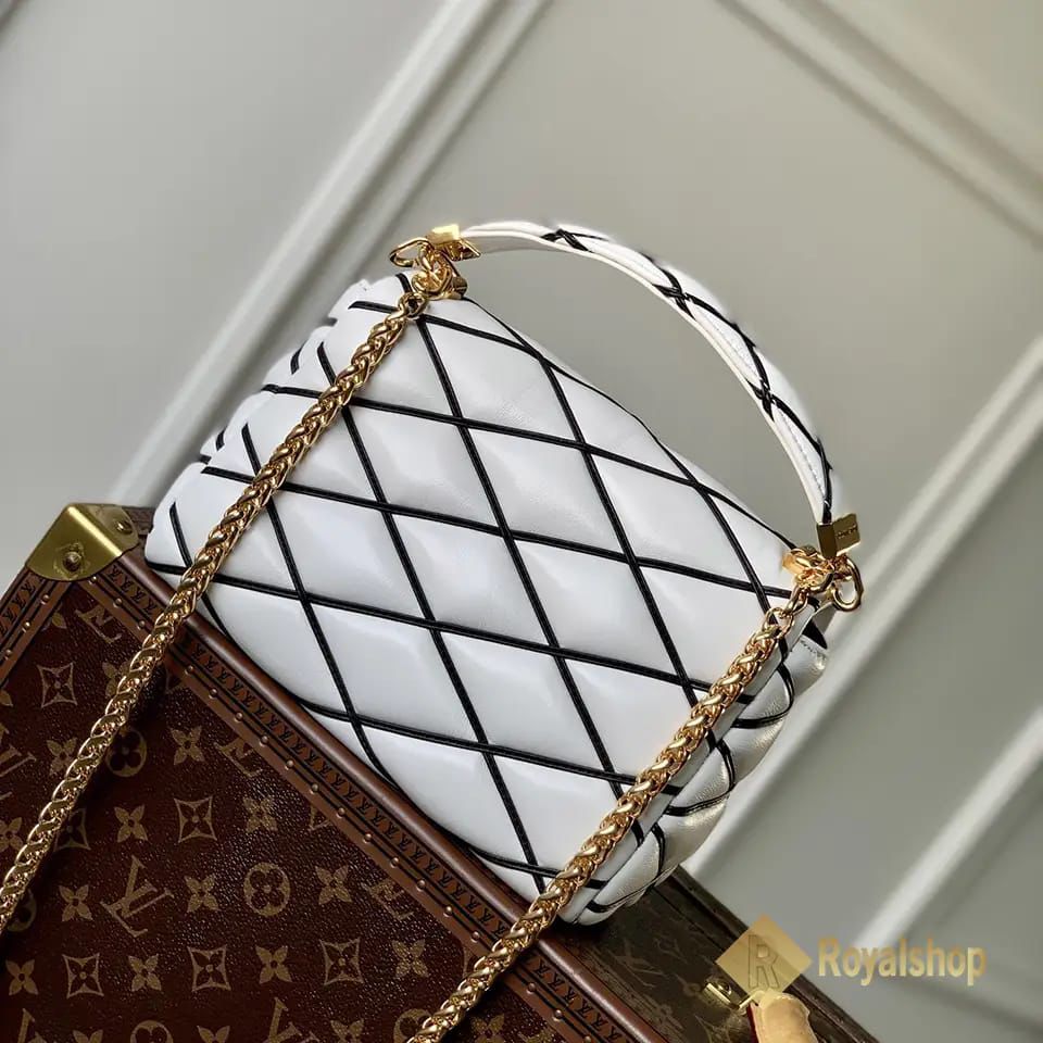 Louis Vuitton-Inspired GO-14 MM Women’s Bag – Premium Quality (White)