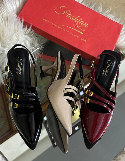 Fashion Steps Ketty Heel – Elegant & Stylish (Beige)