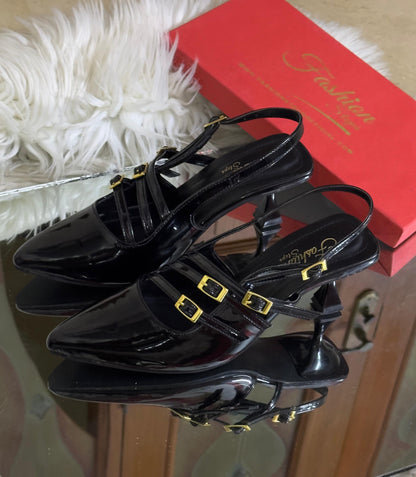 Fashion Steps Ketty Heel – Elegant & Stylish (Black)