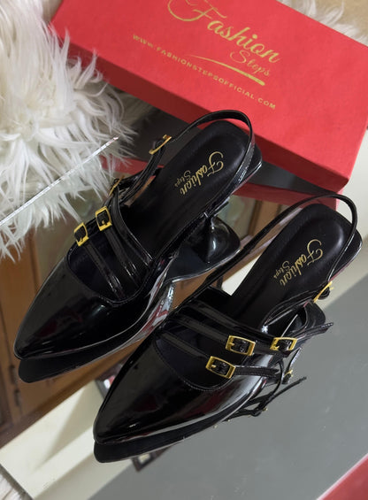 Fashion Steps Ketty Heel – Elegant & Stylish (Black)