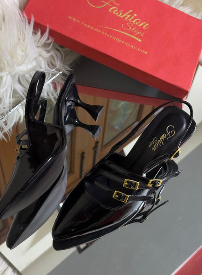 Fashion Steps Ketty Heel – Elegant & Stylish (Black)