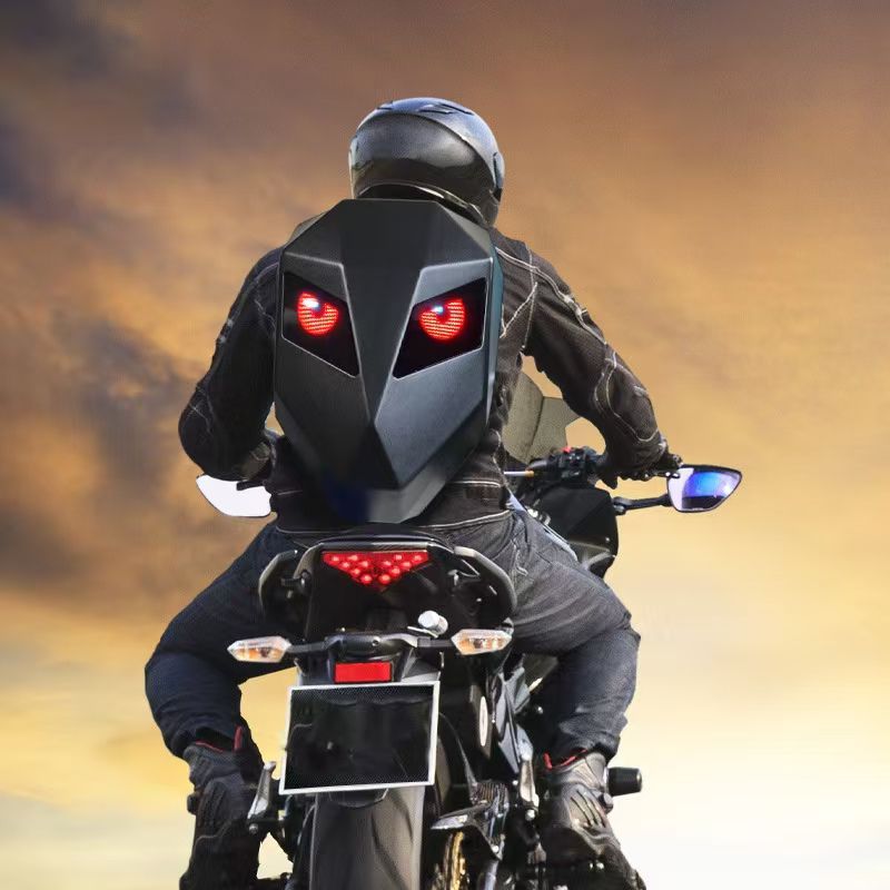 LED Rider Backpack – Smart & Stylish Motorcycle Bag