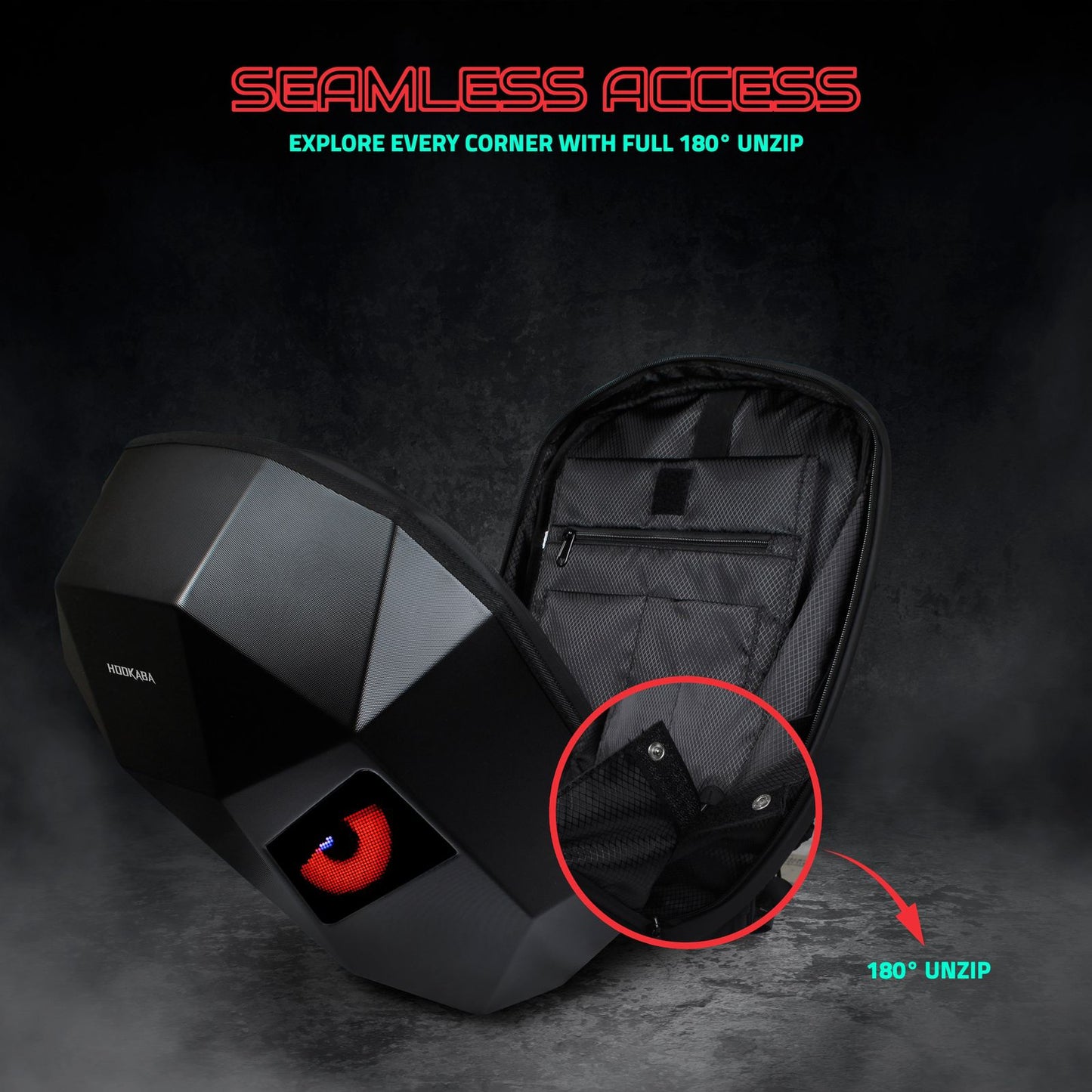 LED Rider Backpack – Smart & Stylish Motorcycle Bag