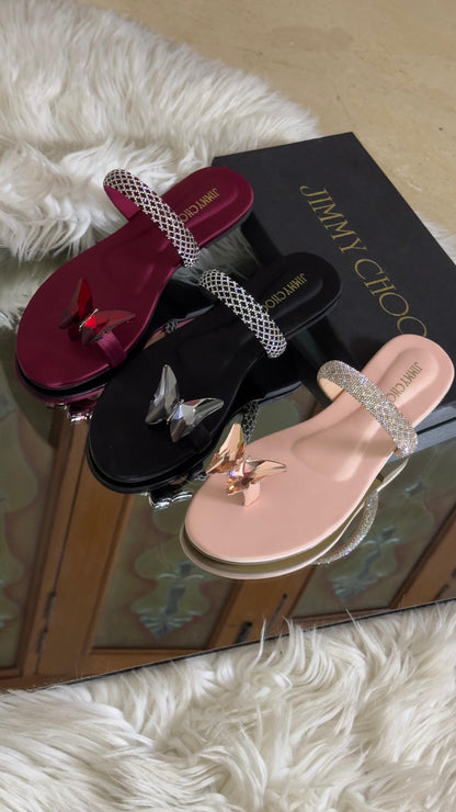 New Arrival – Jimmy Choo Slippers (Peach)