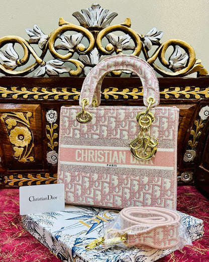 Christian Dior Women Bag – AAA Quality (Pink)