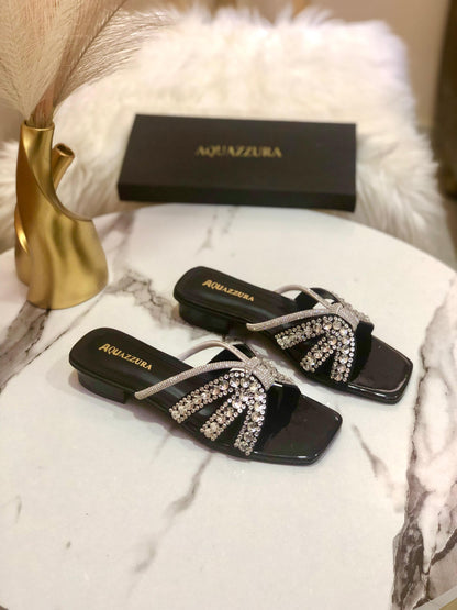 New Arrival – Aquazzura 1 Inch Heel (Black)