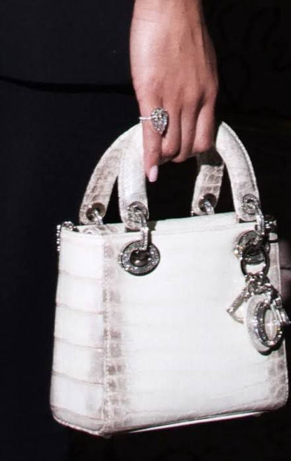 Christian Dior Niloticus Crocodile Himalaya Mini Lady Dior – Timeless Luxury