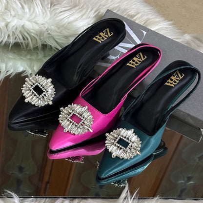 ZARA Women Kitty Heel – Elegant & Stylish (Pink)