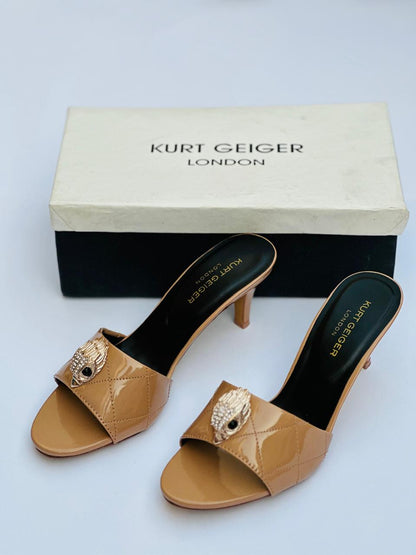 Kurt Geiger Women Heel – Elegant & Stylish (Brown)