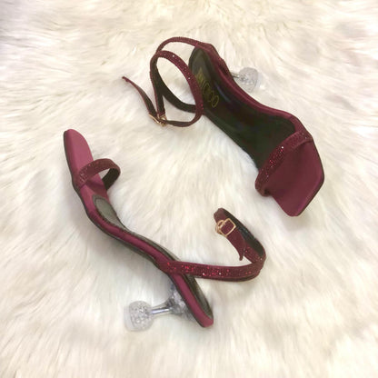 Jimmy Choo Women's Heels – Elegant & Timeless (Red)