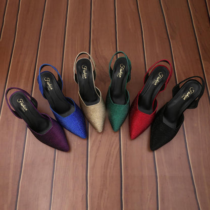 ZARA Women Heels – Elegant & Stylish (Gold)