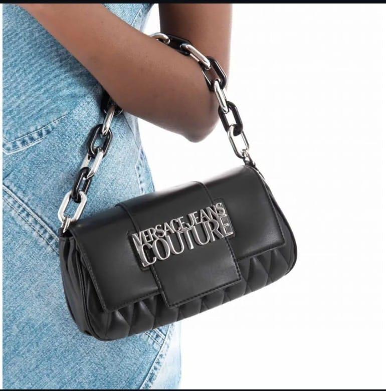 VERSACE — Luxury Chain Bag (Original Style | With Box & Dust Bag) (Black)