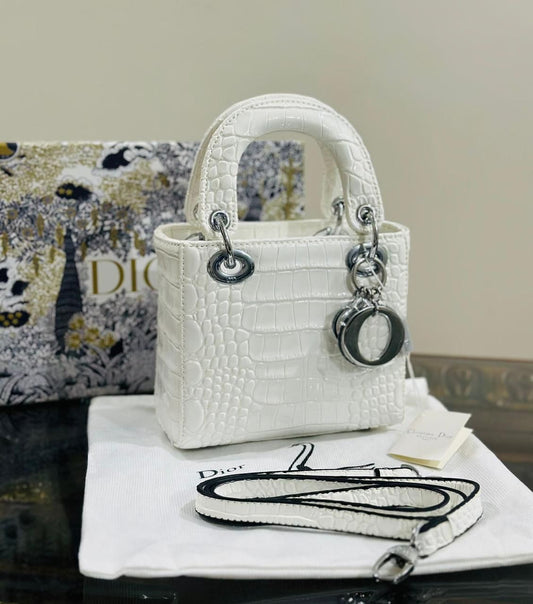 DIOR — Lady Bag (Premium Quality | Full Branded Packaging) (White)