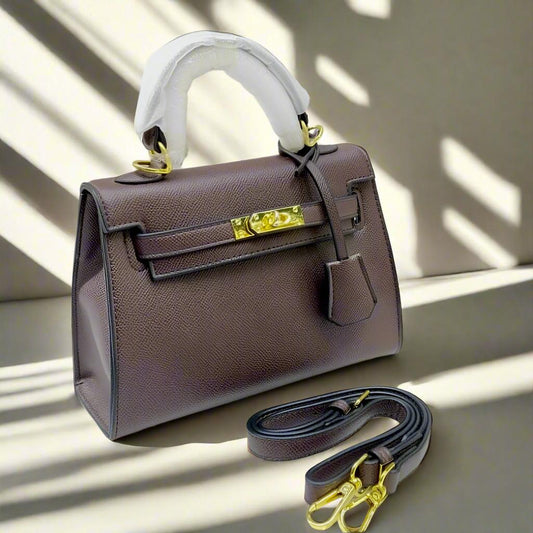 HERMÈS — Women's Leather Bag (Made in France | Premium Original Leather) (Purple)
