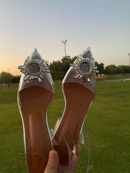 MANOLO BLAHNIK — Women's Flat Slippers (With Brand Box) (Golden)