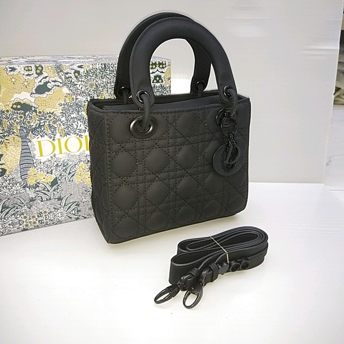 DIOR — Women's Premium Leather Bag (Same as Original | With Dust Bag & Brand Box) (Black)