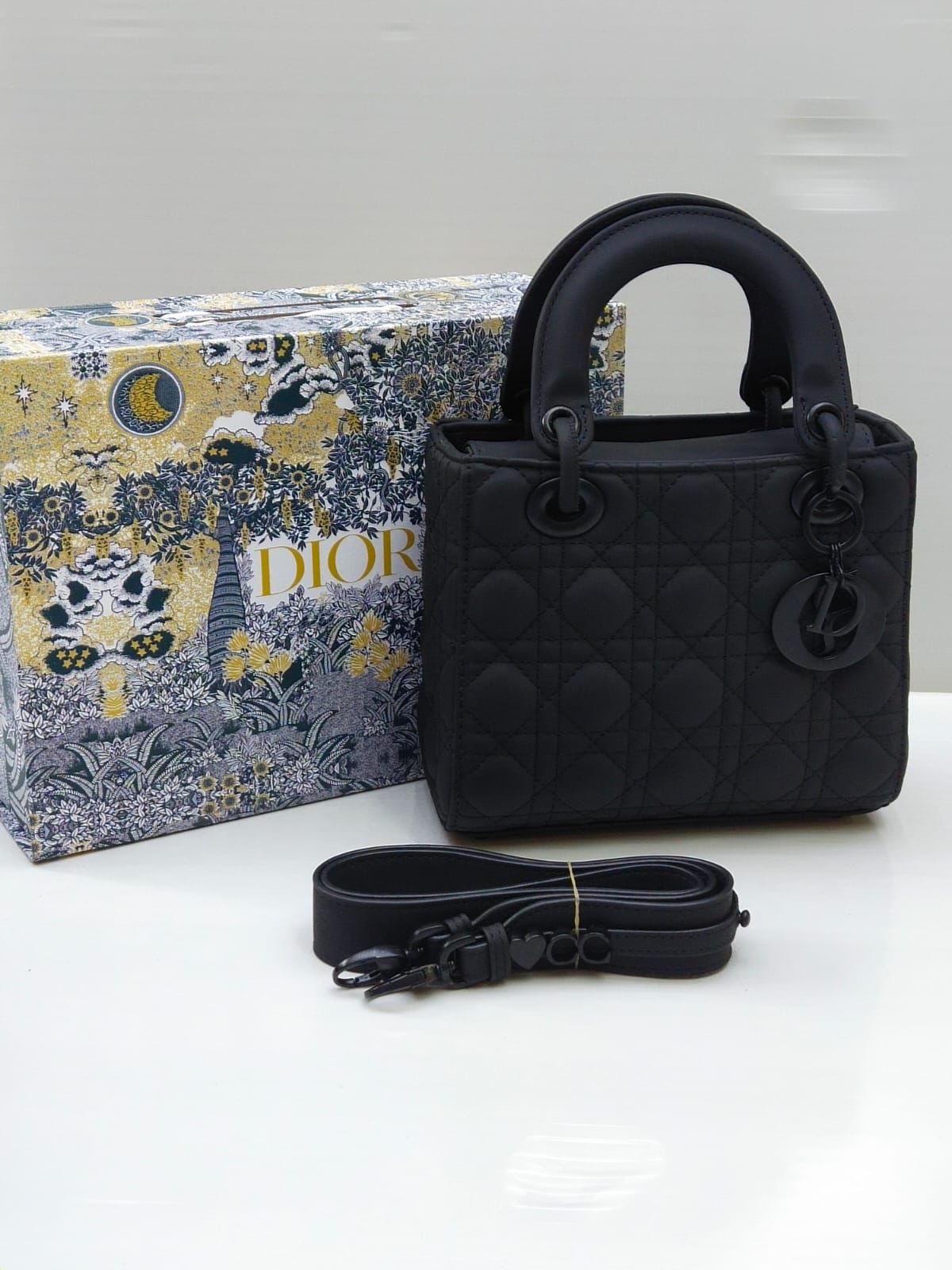 DIOR — Women's Premium Leather Bag (Same as Original | With Dust Bag & Brand Box) (Black)