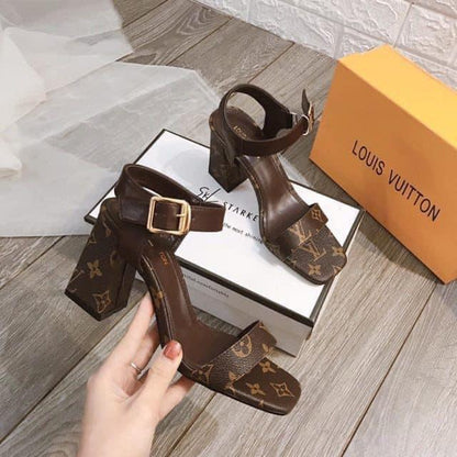 LOUIS VUITTON — Women's Designer Heels (Size 36-42 | With Brand Box) (Black)