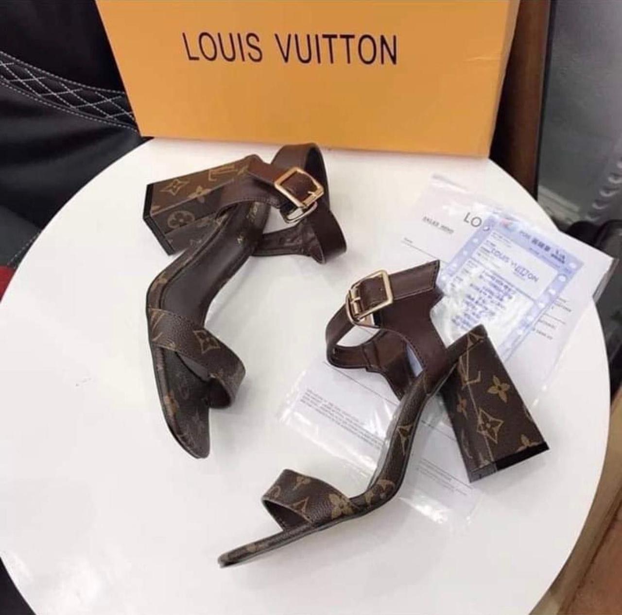 LOUIS VUITTON — Women's Designer Heels (Size 36-42 | With Brand Box) (Black)
