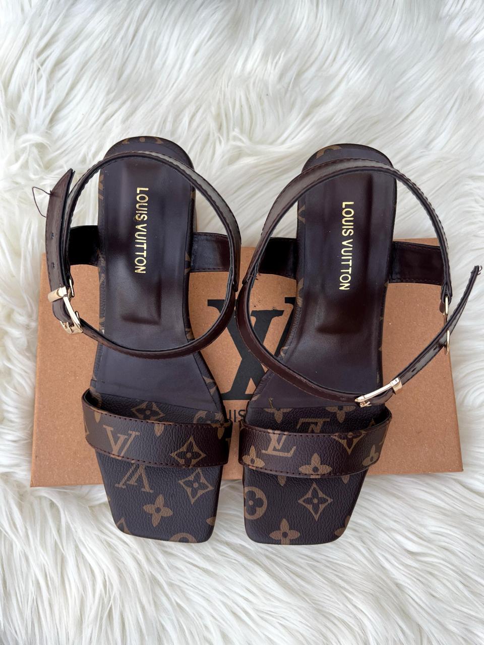 LOUIS VUITTON — Women's Designer Heels (Size 36-42 | With Brand Box) (Black)
