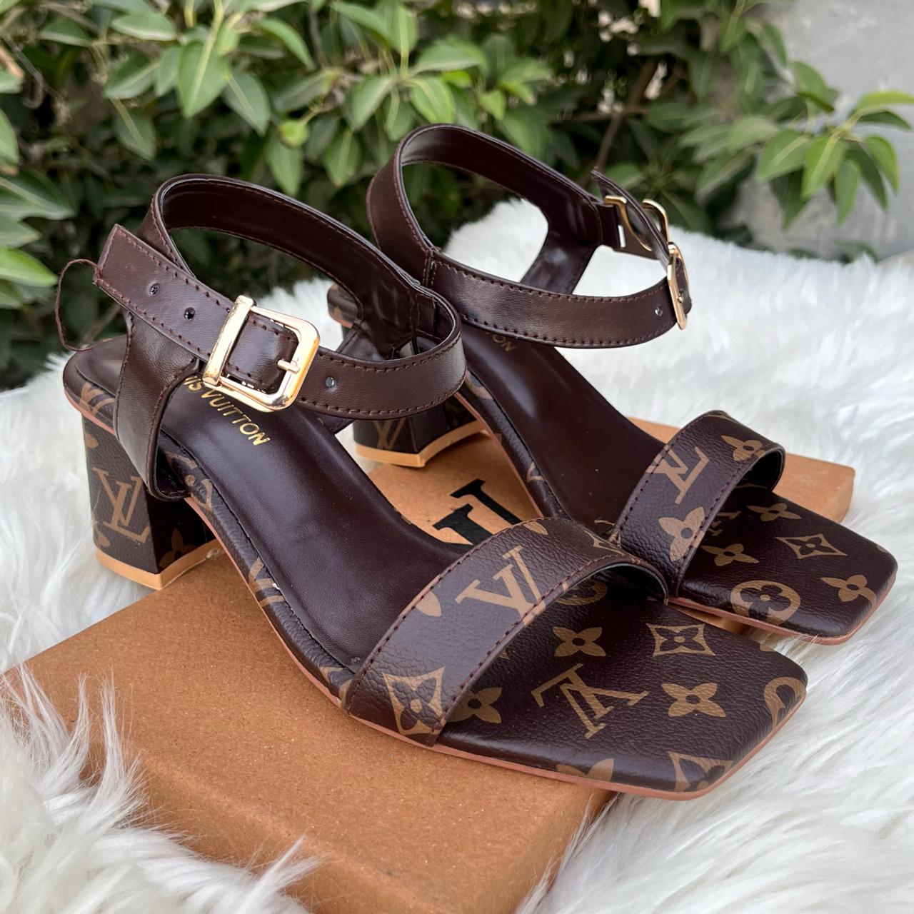 LOUIS VUITTON — Women's Designer Heels (Size 36-42 | With Brand Box) (Black)