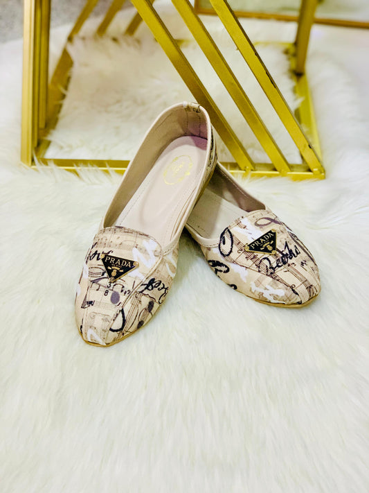 PRADA MILANO — Women's Designer Shoes (Size 36–42 | With Brand Box) (Cream)