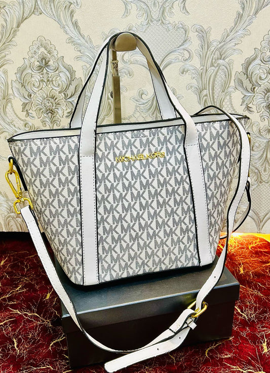 MICHAEL KORS — Women's Mini Tote Bag (2 Colors | Discounted Price) (Off White)