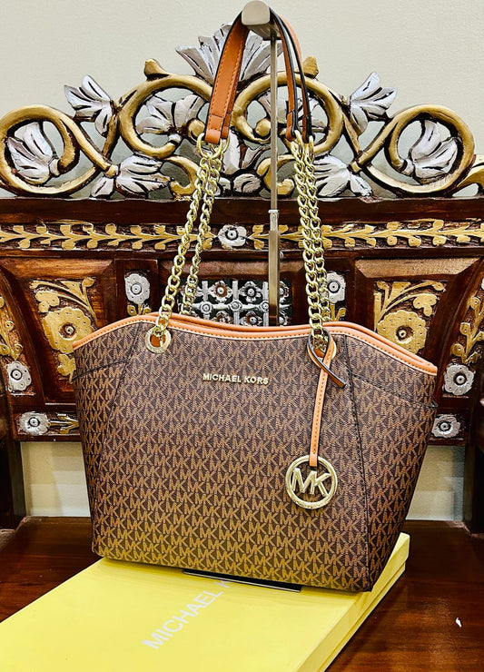 MK MICHAEL KORS — Master Quality Women's Tote Bags (3 Colors | With Brand Box) (Brown)