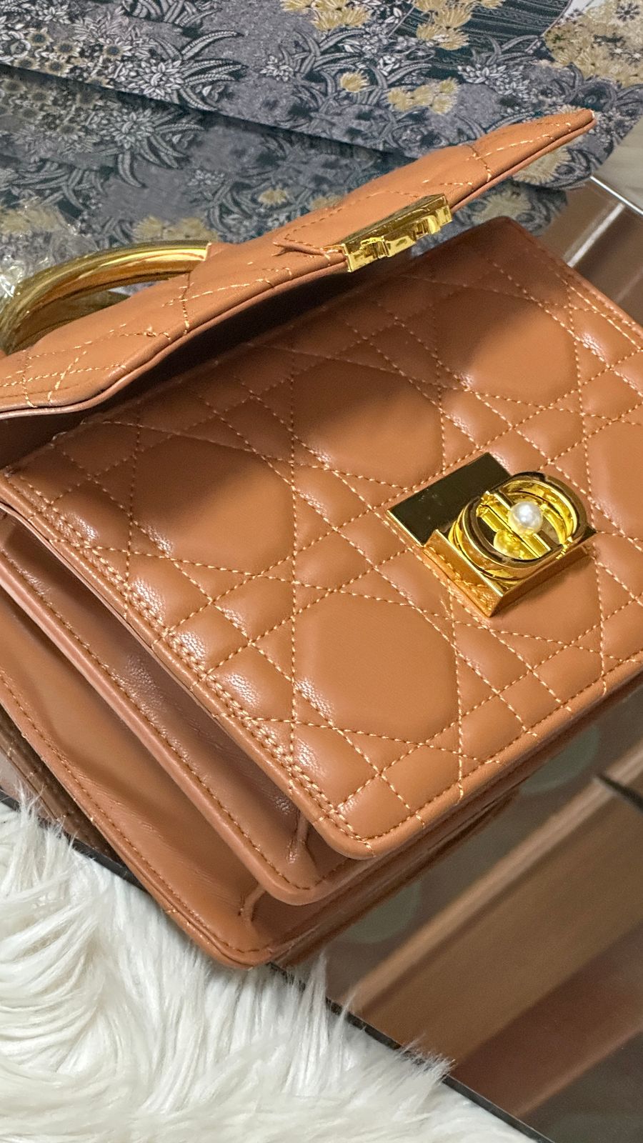DIOR — Medium Women's Bag (High Quality | Same As Original | Full Dior Packaging) (Brown)