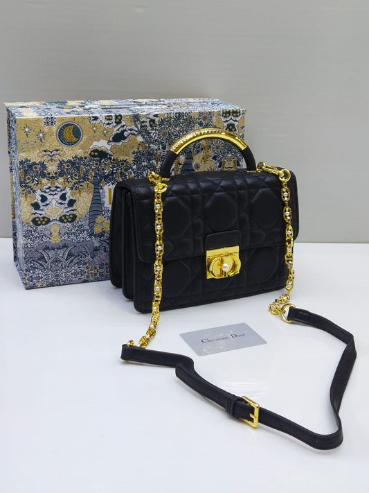 DIOR — Medium Women's Bag (High Quality | Same As Original | Full Dior Packaging) (Black)