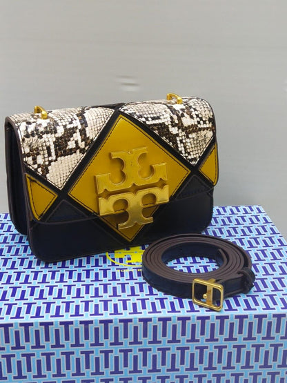 Tory Burch — Women's Spacious Handbag (Master Quality | Logo Detail | Brand Packaging) (Golen Black)