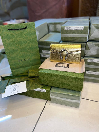 GUCCI DIONYSUS (Mini) – Premium Women Bag (Gold)