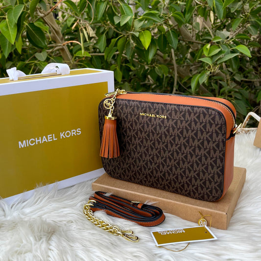 Michael Kors — Women's Crossbody Bag (Master Quality | Full Branding | Magnetic Box) (Brown)