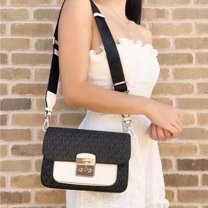 Michael Kors — Women's Crossbody Bag (Master Quality | Full Branding | Premium Packaging) (Offwhite Black)