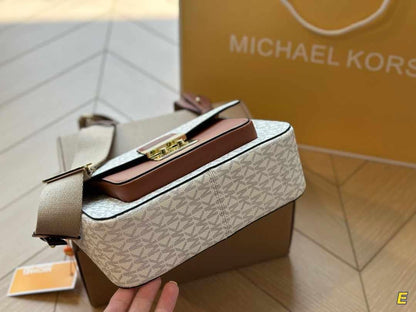 Michael Kors — Women's Crossbody Bag (Master Quality | Full Branding | Premium Packaging) (Offwhite Brown)