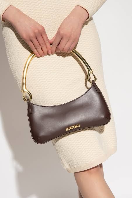 Jacquemus — Le Bisou Mousqueton Bag (Gold-Tone Hardware | Luxury Packaging) (Brown)