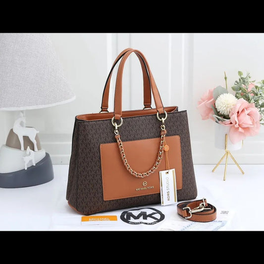 Michael Kors — Women's Handbag (Master Quality | Premium Branding | Complete Packaging) (Chocolate & Brown)