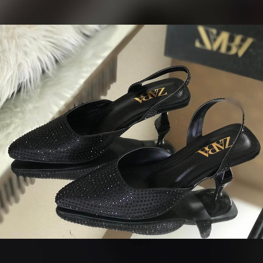 ZARA — Women's Heels (Multiple Colors | All Sizes Available) (Black)