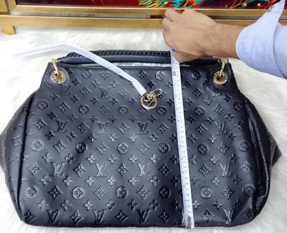 Louis Vuitton — Large Tote Bag (AAA Soft Quality | Dust Bag & Brand Card Included) (Black)