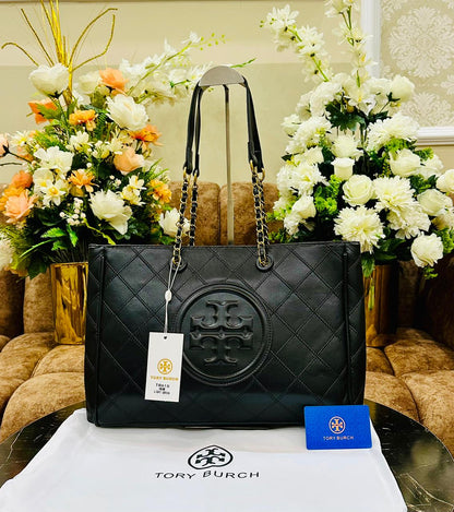Tory Burch — Premium Quality Bag (AAA Material | Official Model | Card & Dust Bag Included) (Black)