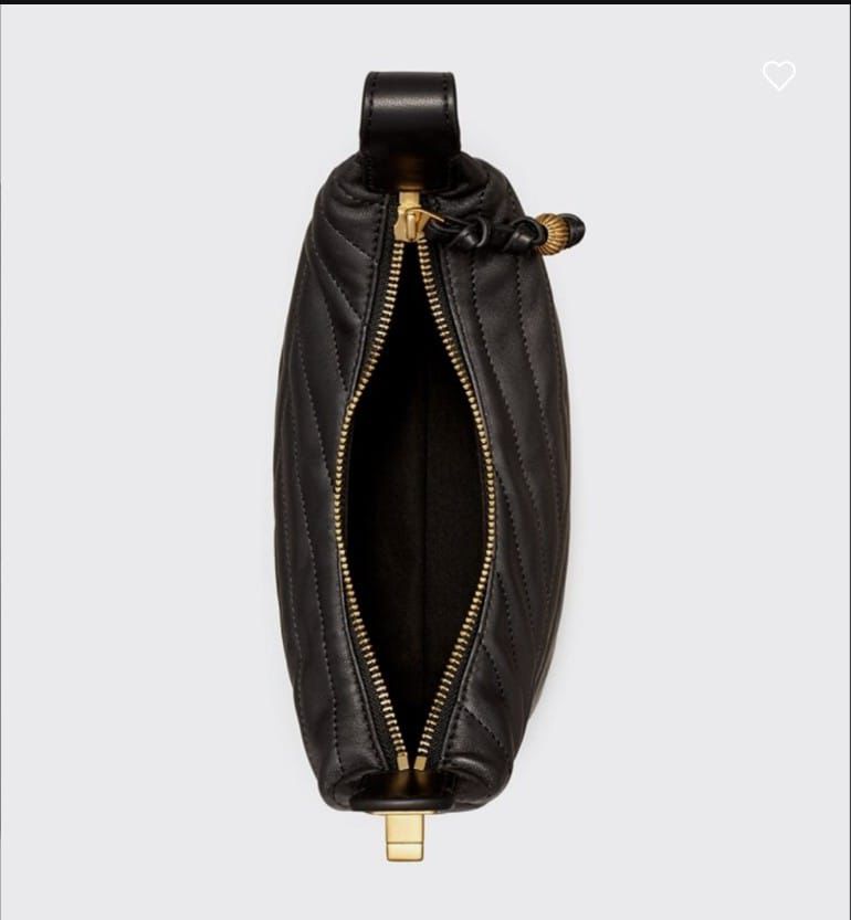 Tory Crossbody Bag – High Quality | With Long Belt & Brand Box (Black)